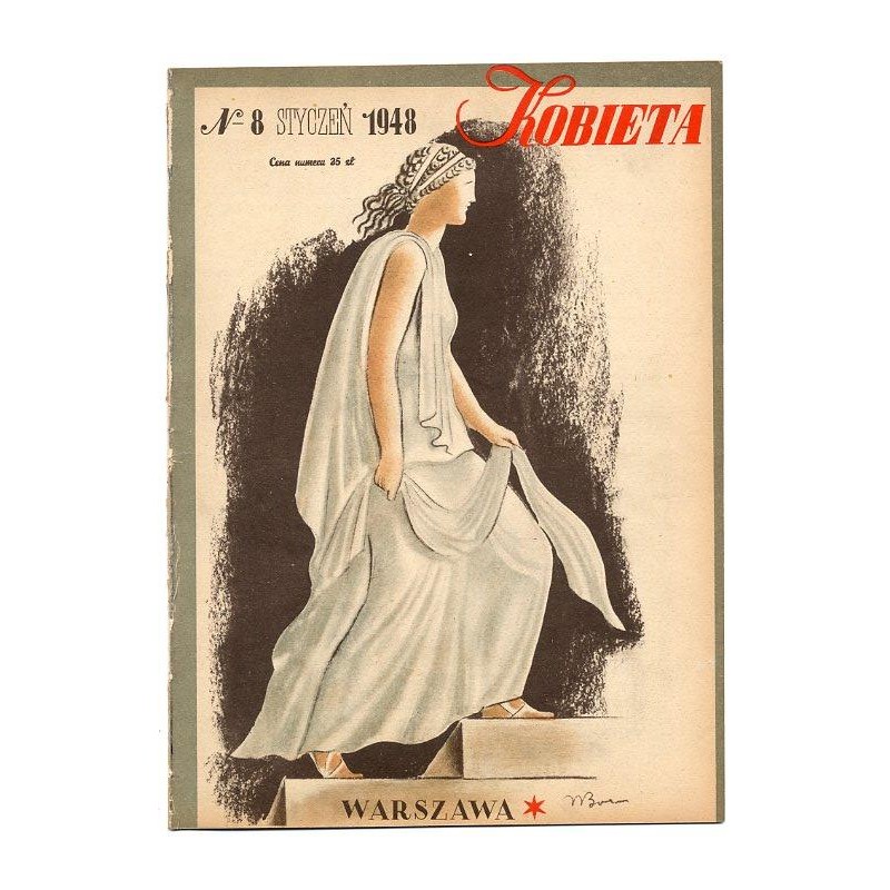 Kobieta. Czasopismo. 1948. Nr 8 (Styczeń 1948) [Wacław Borowski]