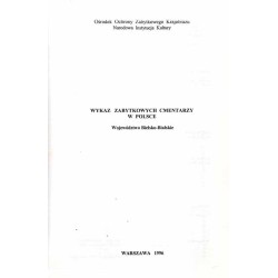Wykaz zabytkowych cmentarzy w Polsce. Województwo Bielsko-Bialskie