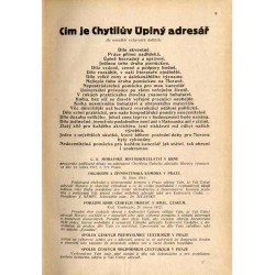 Cim je Chytilův Úplný adresář dle posudků vydavateli došlých Dílo skvostné. Obvod Krajského Soudu v Chrudimi