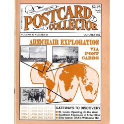 Postcard Collector. Vol.10 (1992). Nr 10 (October 1992)