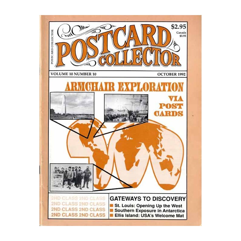 Postcard Collector. Vol.10 (1992). Nr 10 (October 1992)