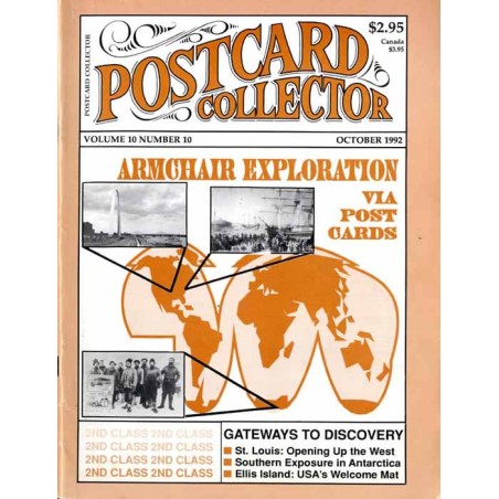 Postcard Collector. Vol.10 (1992). Nr 10 (October 1992)