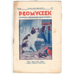 Płomyczek. Tygodnik z obrazkami dla młodszych dzieci. R.14 (1929). Nr 5 (2 października 1929)