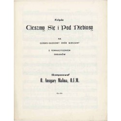 Kolęda Bóg Się Rodzi Moc Truchleje [...] Op. 25b Kolęda Niech Brzmią Głosy [...] Op. 25a Kolęda Cieszmy Się i Pod Niebiosy [..
