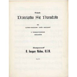 Kolęda Bóg Się Rodzi Moc Truchleje [...] Op. 25b Kolęda Niech Brzmią Głosy [...] Op. 25a Kolęda Cieszmy Się i Pod Niebiosy [..