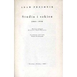 Studia i szkice (1864-1918)
