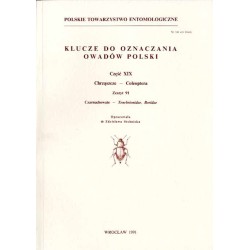 Klucze do oznaczania owadów Polski. Cz.19: Chrząszcze - Coleoptera. Z.91: Czarnuchowate - Tenebrionidae, Boridae