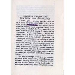 Święta Lipka (Linda Mariana) ośrodek polskiego życia religijnego na Mazurach