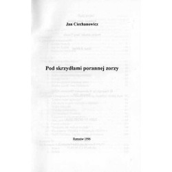 Pod skrzydłami porannej zorzy