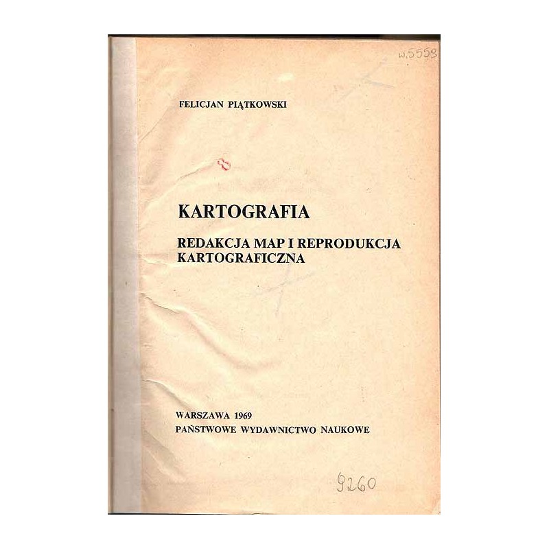 Kartografia. Redakcja map i reprodukcja kartograficzna