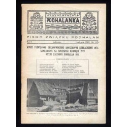 Podhalanka. Pismo Związku Podhalan. R.2 (1983). Nr 1 (7) (I półrocze 1983). Numer poświęcony Orkanowskiemu Konkursowi Literackie