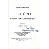 Pieśni i wybór innych wierszy