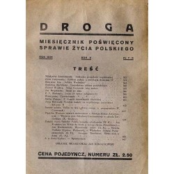 Droga. Miesięcznik poświęcony sprawie życia polskiego. R.10 (1931). Nr 7-8