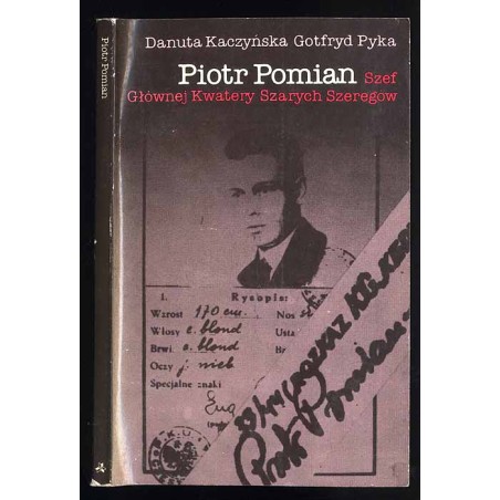 Piotr Pomian Szef Głównej Kwatery Szarych Szeregów