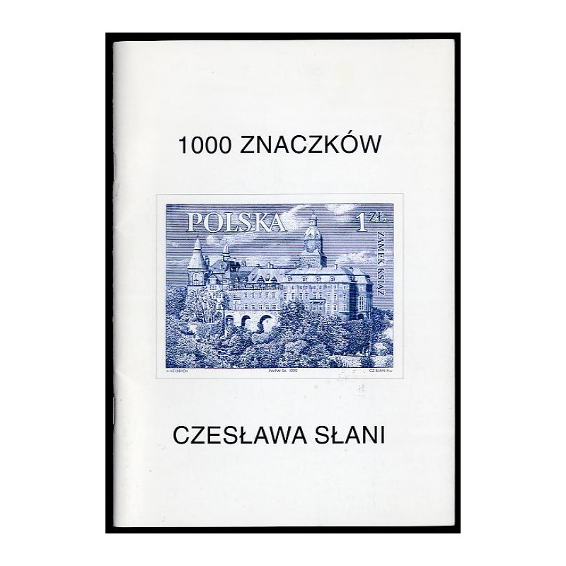 1000 znaczków Czesława Słani. Wystawa 22 października -14 listopada 1999, Jelenia Góra