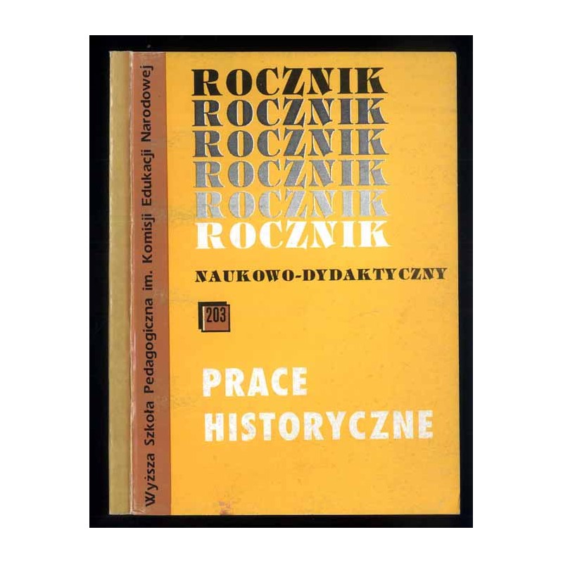 Prace Historyczne XX (1999)