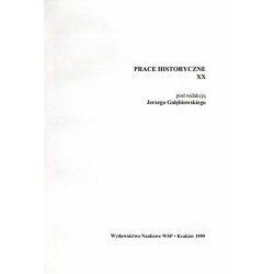 Prace Historyczne XX (1999)