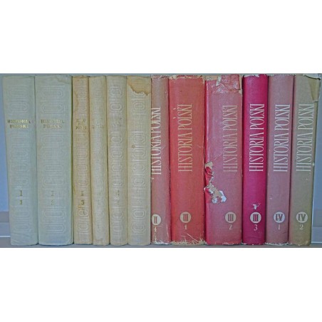 Historia Polski. T.1-4 w 12 vol