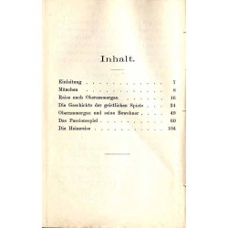 [Woerl] Führer zum Passionsspiel in Oberammergau für das Jahr 1890. Nebst einigen Ausflügen ins Oberbayerische Gebirge