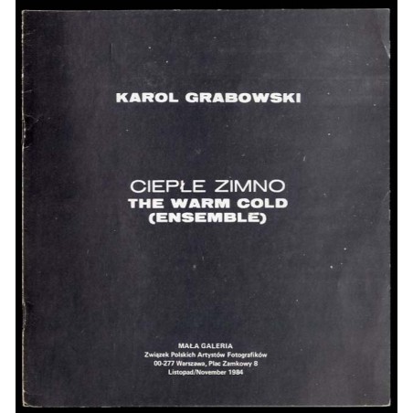 Karol Grabowski. Ciepłe Zimno. The Warm Cold (Ensemble). Mała Galeria, Warszawa, listopad 1984