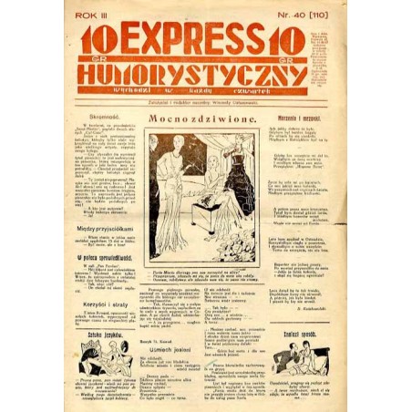 Express Humorystyczny. R.3 (1932). Nr 40 (110) / Seliman Sardonikos: Wampir