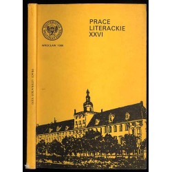 Prace Literackie. Nr 26 (1986)