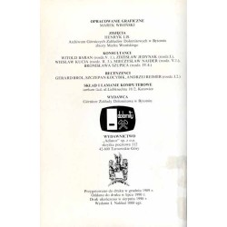 "Skała życia". Monografia Górniczych Zakładów Dolomitowych w Bytomiu 1890-1990. Praca zbiorowa