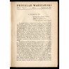 Przegląd Warszawski. Miesięcznik poświęcony literaturze, sztuce i nauce. 9 vol. R. 1-5 (1921-1925). Nr 1-51 (całka wydawnicza) w