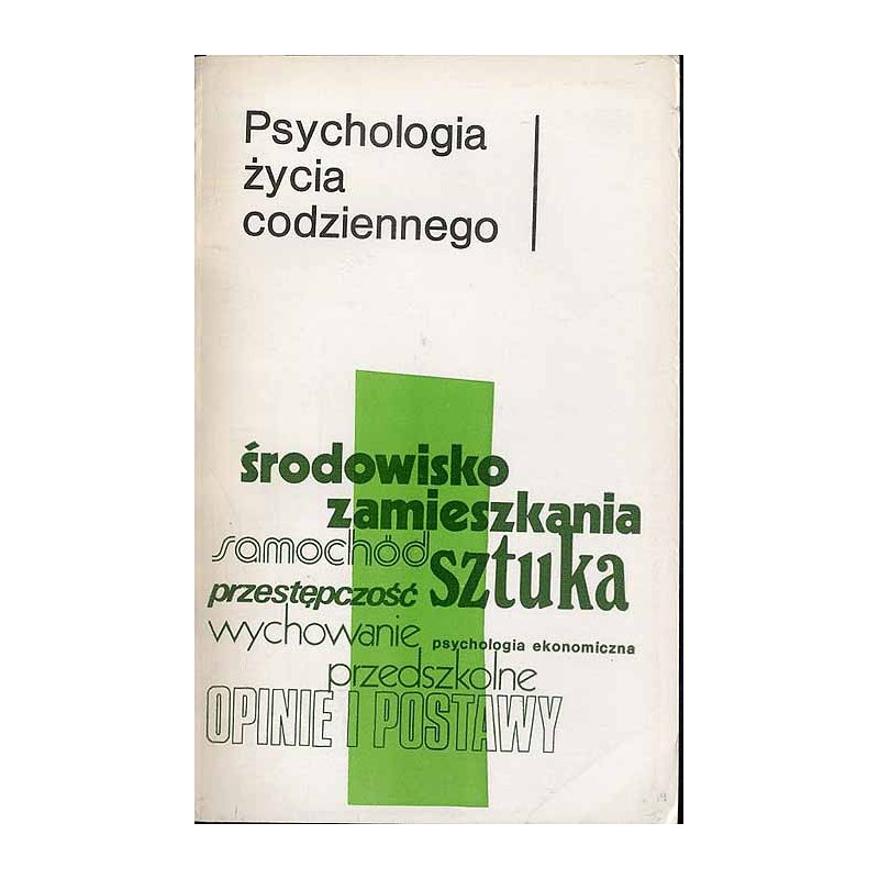Psychologia życia codziennego