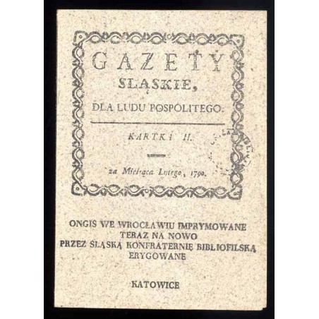 [Komunikaty Zarządu Oddziału Śląskiego Towarzystwa Przyjaciół Książki]. Nr 1