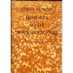 Historia myśli socjologicznej. 2cz. w 2 vol