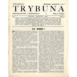 Trybuna. Niepodległość i Demokracja. 1946. Nr 4 (Wrzesień 1946)