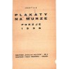 Plakaty na murze. Poezje 1936