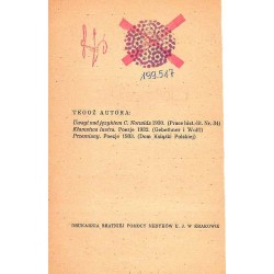 Plakaty na murze. Poezje 1936