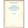 Zabytki architektury i budownictwa w Polsce. Z.1-17 w 17 vol