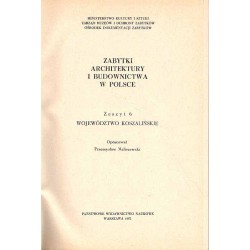 Zabytki architektury i budownictwa w Polsce. Z.1-17 w 17 vol