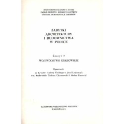 Zabytki architektury i budownictwa w Polsce. Z.1-17 w 17 vol