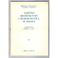 Zabytki architektury i budownictwa w Polsce. Z.1-17 w 17 vol