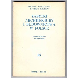 Zabytki architektury i budownictwa w Polsce. Z.1-17 w 17 vol