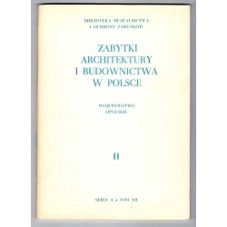 Zabytki architektury i budownictwa w Polsce. Z.1-17 w 17 vol