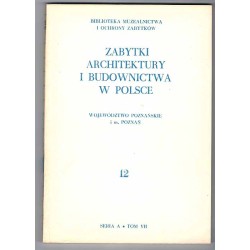Zabytki architektury i budownictwa w Polsce. Z.1-17 w 17 vol