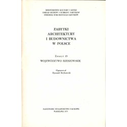 Zabytki architektury i budownictwa w Polsce. Z.1-17 w 17 vol