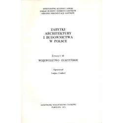 Zabytki architektury i budownictwa w Polsce. Z.1-17 w 17 vol