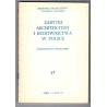 Zabytki architektury i budownictwa w Polsce. Z.1-17 w 17 vol