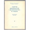 Zabytki architektury i budownictwa w Polsce. Z.1-17 w 17 vol
