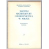 Zabytki architektury i budownictwa w Polsce. Z.1-17 w 17 vol