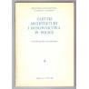 Zabytki architektury i budownictwa w Polsce. Z.1-17 w 17 vol