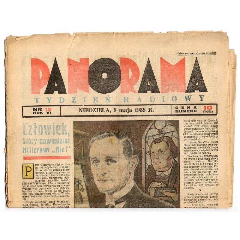 Panorama. Tydzień radiowy. R.6 (1938). Nr 19 (8 maja 1938) / komiks