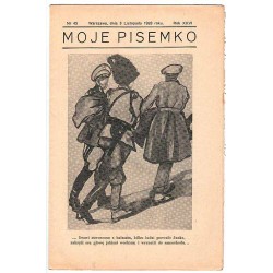 Moje Pisemko. R.26 (1928). Nr 45 (3 listopada 1928)
