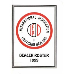 International Federation of Postcard Dealers. IFPD. Roster 1999